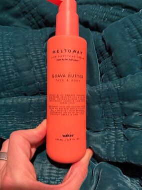 Meltoway Guava Butter Hair Dissolving Cream - Coral Bottle